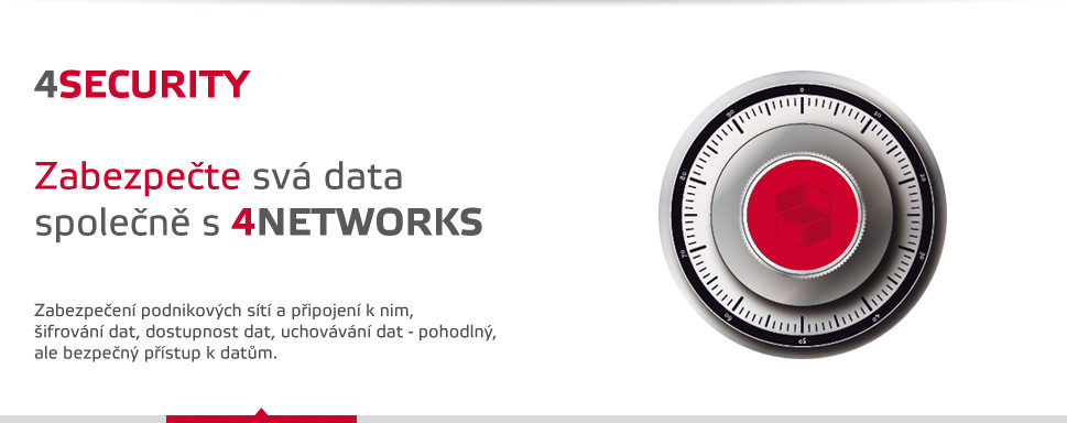 Zabezpečte svá data společně s 4networks